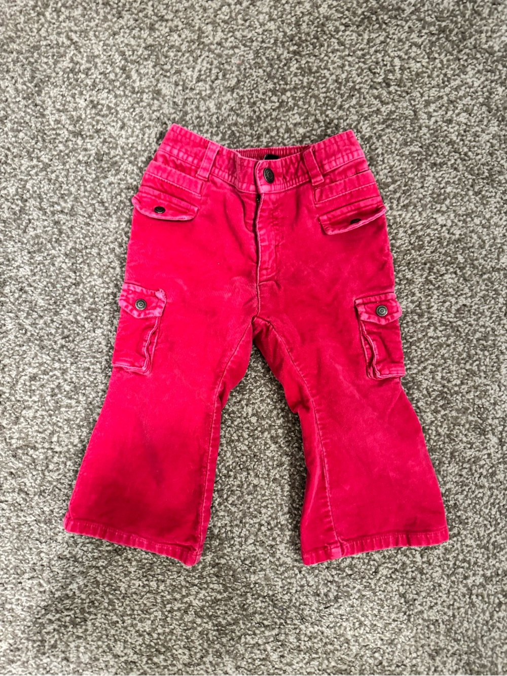 BABY GAP Pink Cargo Joggers for Kids